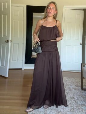 REFORMATION Astrid Set in Walnut